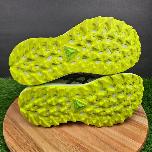 Asics Womens Gel Trabuco 12 Oatmeal Black Running Shoes Sneakers Size 8 1012B605 - Picture 11 of 12